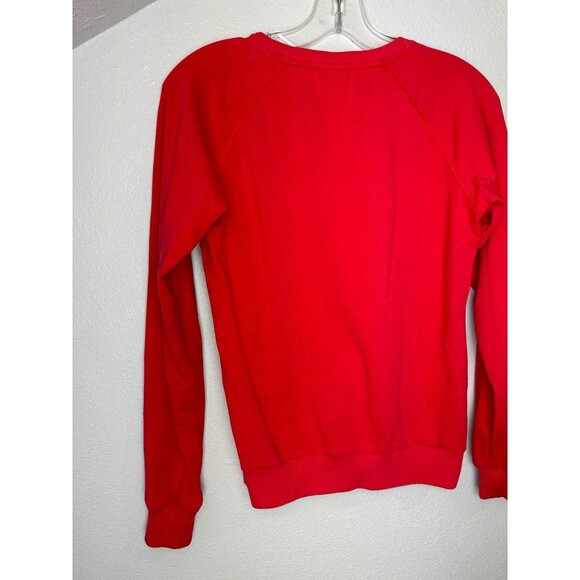 CAMEL bright red women’s sweatshirt size medium - Picture 8 of 8